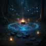 rebel8_dark_blue_glowing_runes_on_the_ground_surrounded_with_fo_acc2bd73-0528-4b40-b58b-d77cc42e4906.png